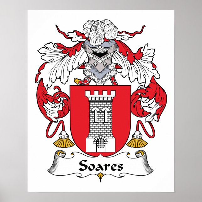 Poster Soares Family Crest (Devant)
