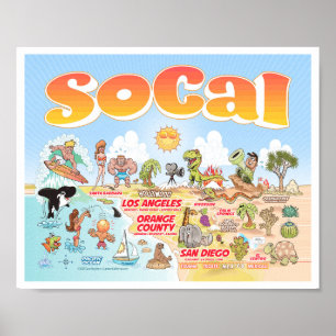 Poster SoCal 10x8