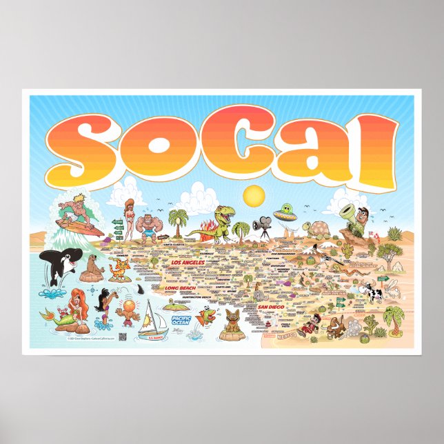 Poster SoCal 24X16 (Devant)