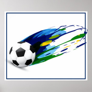 Poster-Soccer  24" x 20" Poster