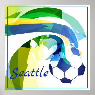 Poster-Soccer 24" x 24" Poster