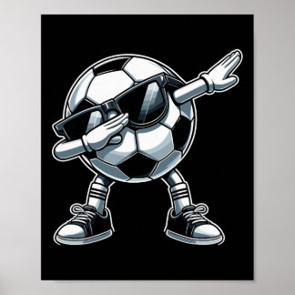 Poster Soccer Byll Dabbing Funny Sports Player Soccer 