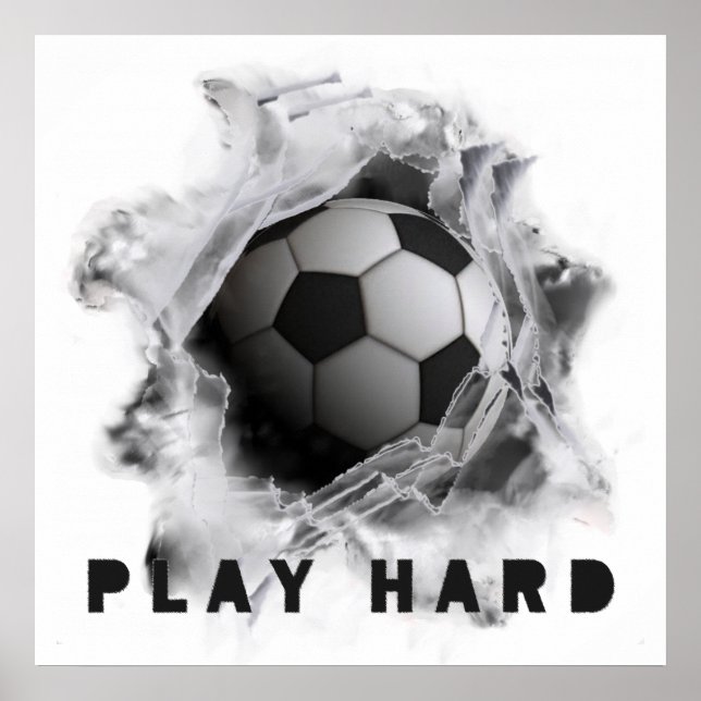 Poster Soccer Kick (Devant)