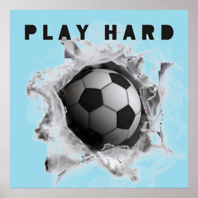 Poster Soccer Kick (Devant)