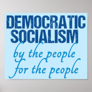 Poster Socialisme Democratic
