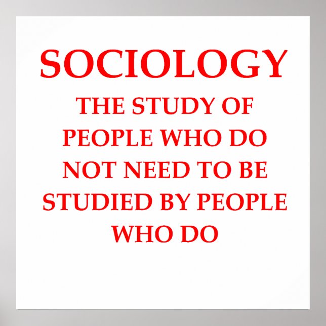 Poster sociologie (Devant)
