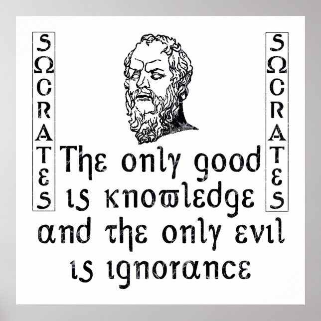 Poster Socrates (Devant)