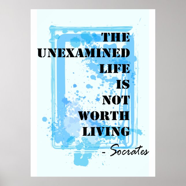 Poster Socrates (Devant)