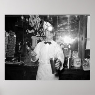 Poster Soda Jerk : 1939