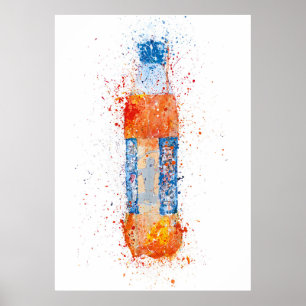 Poster Soda Mandarine
