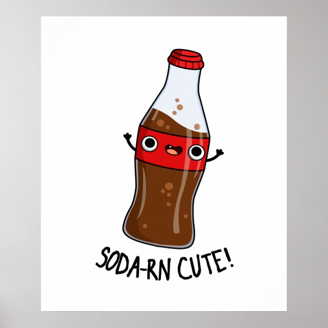 Poster Soda-rn Funny Soda Pun (Devant)