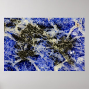 Poster Sodalite bleue