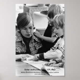 Poster Soeur Anthonita Porta, OP, PhD