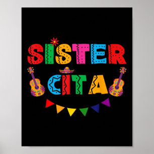Poster Soeur Cita Cinco De Mayo Fête Mexicaine