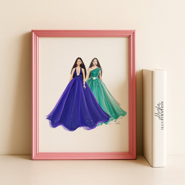 Poster soeur jumelle (Créateur téléchargé)