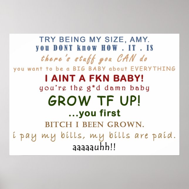 Poster Soeurs Amy et Tammy 1000lb (Devant)