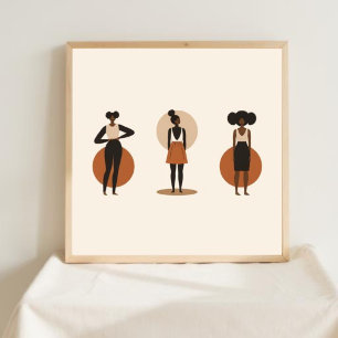 Poster Sœurs radieuses