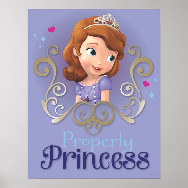 Poster Sofia : Correctement Princesse (Devant)