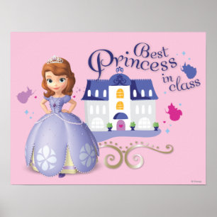 Poster Sofia : Meilleure princesse en classe