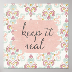 Poster Soft deco III   Keep It Real