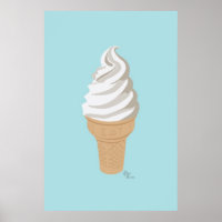 Poster Softy Cone