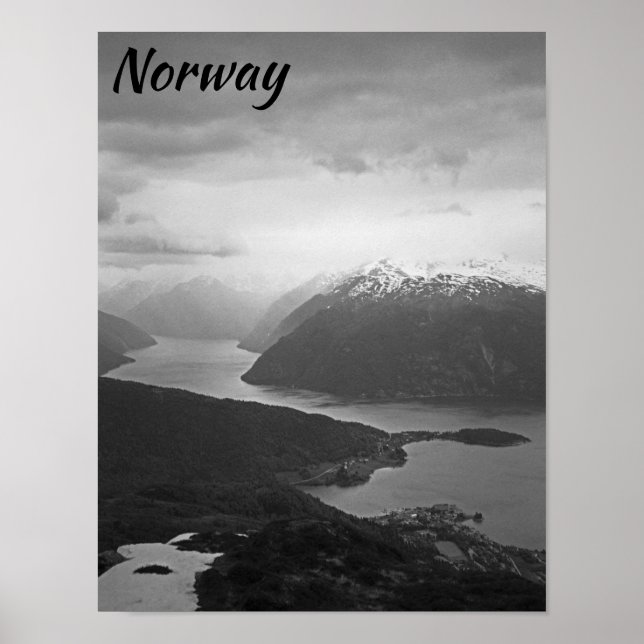 Poster Sognefjord, Norvège (Devant)
