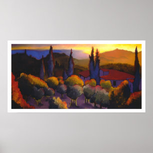 Poster Soins de maison du DA de tramonto de l'IL