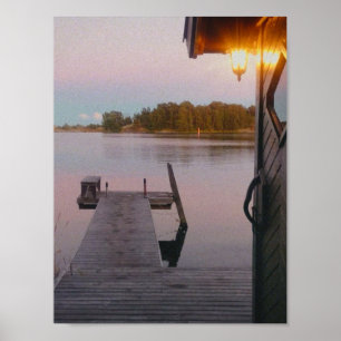 Poster Soir d'été dans l'archipel suédois