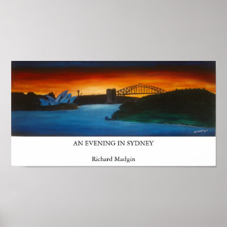 Poster Soirée À Sydney