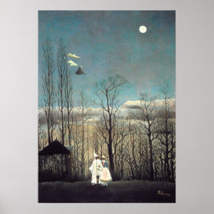 Poster Soirée de Carnaval par Henri Rousseau