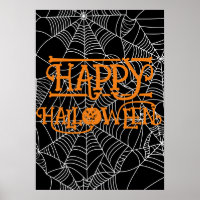 Soirée de fête d'Halloween au croissant de lune en