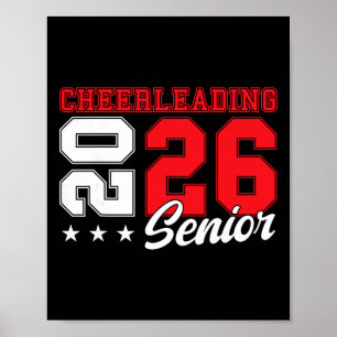 Poster Soirée de fin d'études de Cheerleading Senior 2026