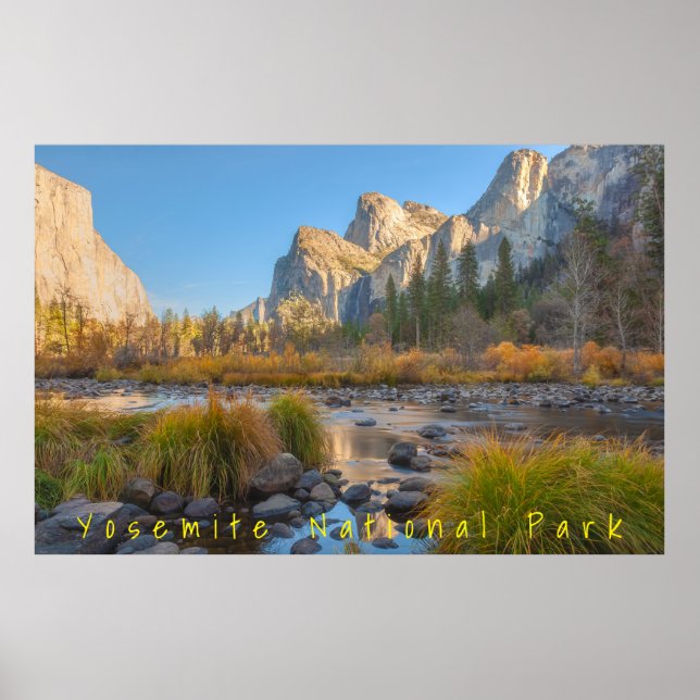 Poster Soirée de la vallée de Yosemite (Devant)