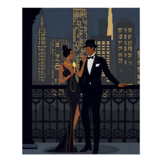 Poster Soirée en ville