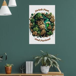 Poster Soirée enchantée de Ale A Leprechauns Toast 24x36