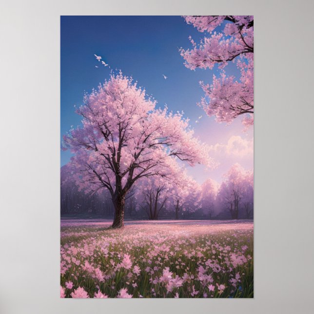 Poster Soirée Golden Sakura (Devant)