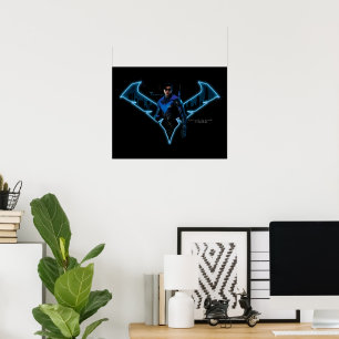 Poster Soirée Gotham Knights dans le logo