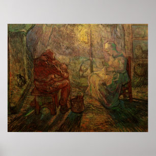 Poster Soirée - La Veillée de Vincent van Gogh