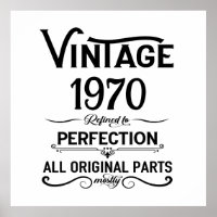 Soirée personnalisée vintage de 55 ans