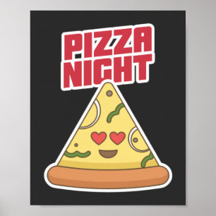 Poster Soirée Pizza