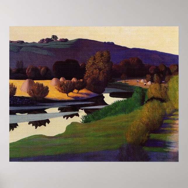 Poster Soirée sur la Loire - Felix Vallotton (Devant)