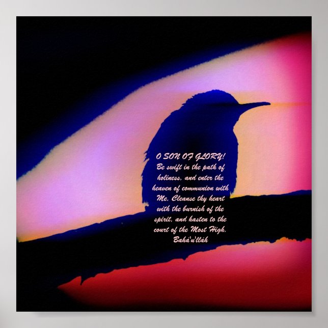 Poster Sois rapide (Devant)