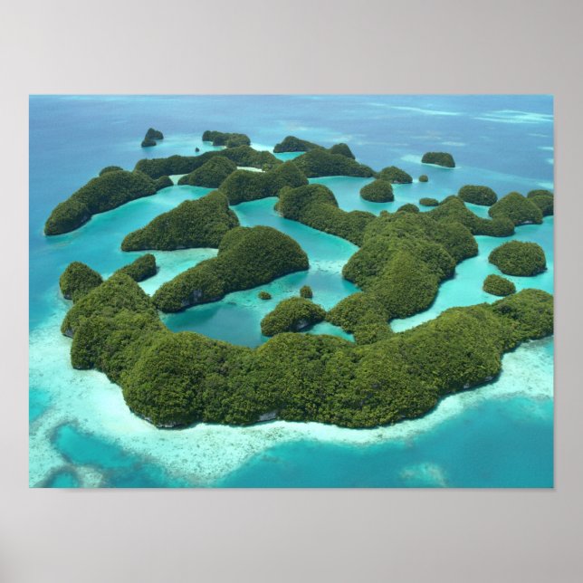 Poster Soixante-dix îles, Palau (Devant)