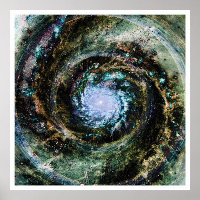 Poster Solaire Mandala 5 (Devant)