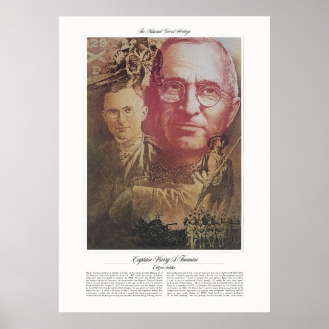 Poster Soldat citoyen Harry S. Truman (Devant)