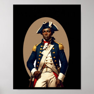 Poster Soldat de guerre révolutionnaire du patriote afric