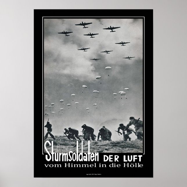 Poster Soldat de l'assaut aérien (Devant)
