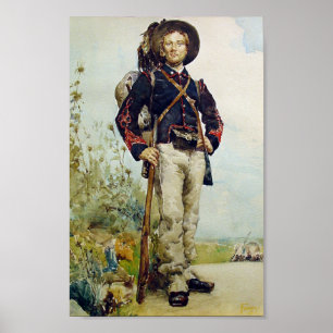 Poster Soldat de l'ère de la guerre civile