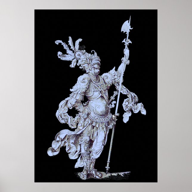 Poster soldat du XVIIe siècle (Devant)