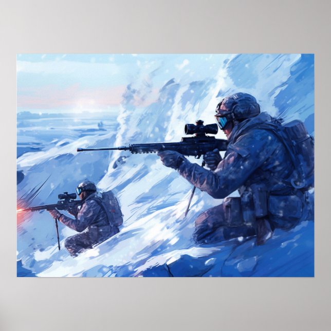 Poster Soldats de l'art de l'affiche (Devant)